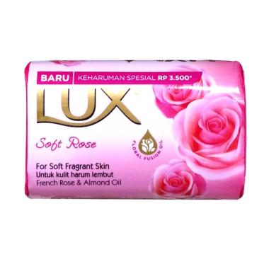 Promo Harga LUX Bar Soap Soft Rose 75 gr - Blibli