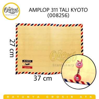 AMPLOP TALI 311 KYOTO (008256)/AMPLOP COKLAT TALI/ AMPLOP MURAH