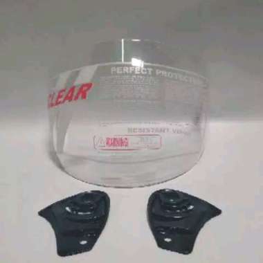 Kaca Helm KYT DJ MARU Semua Ukuran bening