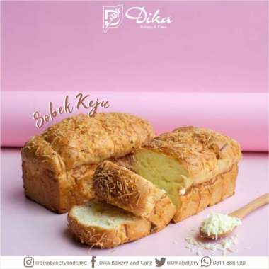 Roti Kue Basah Sobek Keju Dika Bakery
