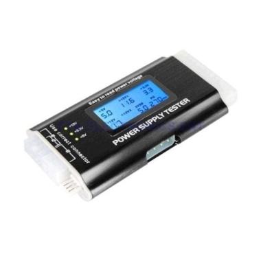 Wiretek Power Supply Tester Digital Black
