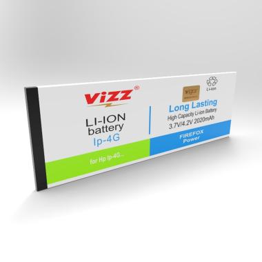 Vizz Double Power Baterai for iPhone 4G [Original/ 2020 mAh]