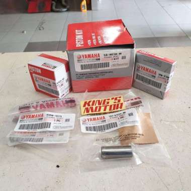 Piston Kit Xeon Karbu, Xeon Rc, Xeon Gt125 / Gt 125 Asli Yamaha Silver