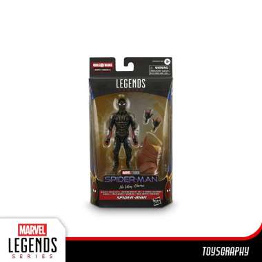 Marvel Legends Black & Gold Suit Spider-Man Spiderman No Way Home
