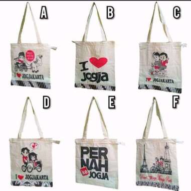 Tas Blacu Totebag khas jogja malioboro