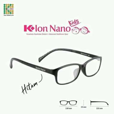 KACAMATA K-ION NANO KIDS ORIGINAL KACAMATA TERAPI K ION NANO KIDS Hitam