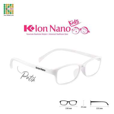 KACAMATA K-ION NANO KIDS ORIGINAL KACAMATA TERAPI K ION NANO KIDS Putih