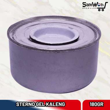 Sterno Gel KALENG 180gr (Pemanas Makanan Prasmanan Catering 180 gram)