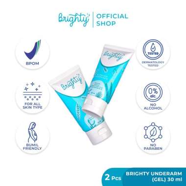 [Bundle Glowing] Brighty Glowing Underarm 2 pcs GEL