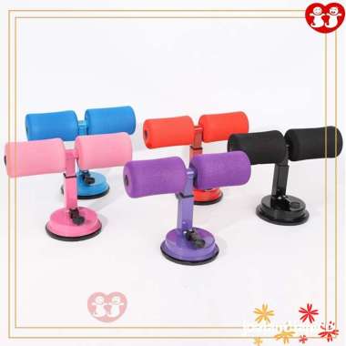 Alat Bantu Sit Up Olahraga Home Fitness Tummy Trimmer Gym Rumah Pink
