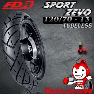 FDR SPORT ZEVO 120/70-13 TUBELES BAN MOTOR TUBELESS NMAX
