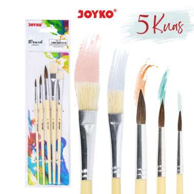 Brush Kuas Cat Air Lukis Acrylic Joyko BR-16