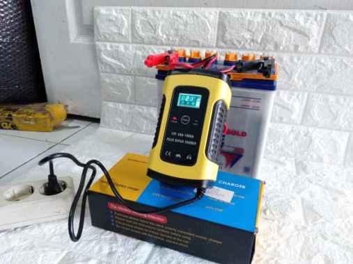 Taffware Venus Intelligent Battery Charger Aki Mobil 12V6A - UD20 cas aki charger aki 6 Ampere Repai