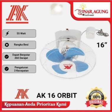 AK KIPAS ANGIN ORBIT 16 INCH 100% ORI null null