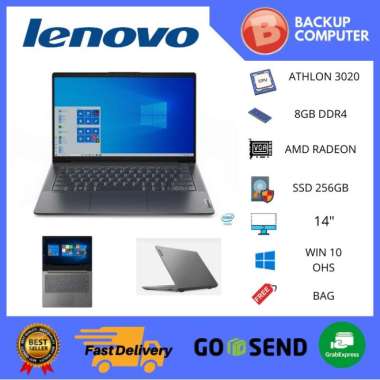 LENOVO V14 ATHLON 3020 8GB 256SSD W10+OHS 14.0 GRY