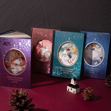 Buku Tulis Harian | Notebook Hologram Fantasy / Diary Catatan Lucu alice