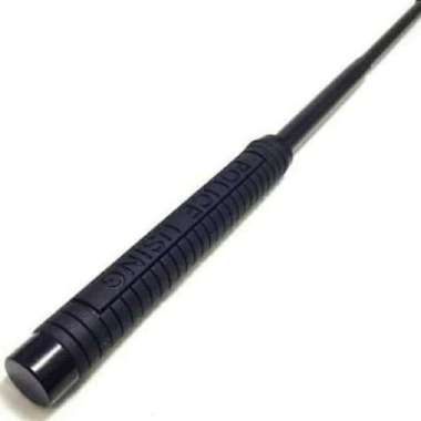 baton police stick / tongkat stik polisi 2 grip / pentungan besi hitam