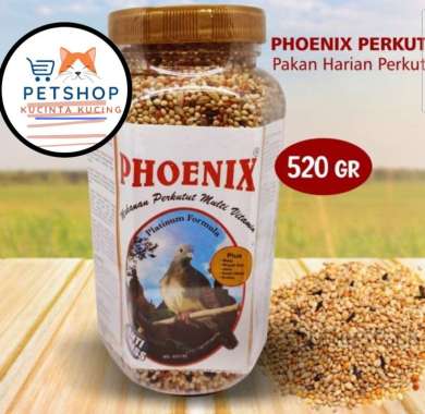 PHOENIX PERKUTUT PAKAN HARIAN BURUNG PERKUTUT MIX BIJI MILET GODEM