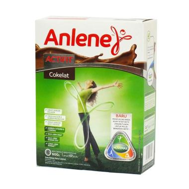 Promo Harga Anlene Actifit Susu High Calcium Cokelat 600 gr - Blibli