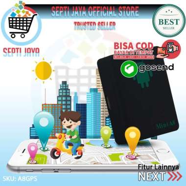 Pelacak GPS Mini A8 Intelijen Alat Pelacak Mobil Motor Pelacak GPS GSM GPRS Alat pelacak anti Maling