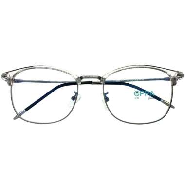 Oppa Glasses OPPA OP32 GY Korea Frame Bulat Kacamata Unisex - Grey
