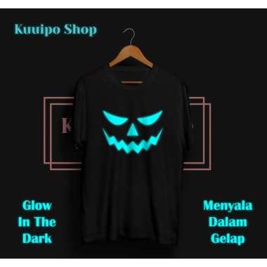 Kaos S-XXXL Evil Labu GID / High Quality / Kaos Distro / Kuuipo Shop XXL Army