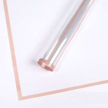 Better Home - Flower Wrapping Transparant Line Color / Kertas Buket Bunga Cellophane (ECER) EMYAG Ko