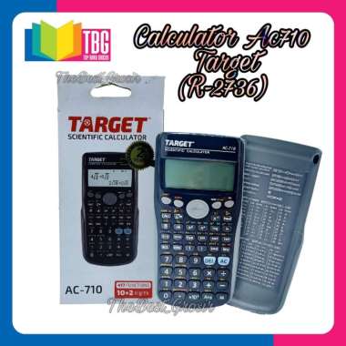 1 PCS CALCULATOR AC710 SCIENTIFIC TARGET (R-2736) / KALKULATOR AC710 SCIENTIFIC (R-2736)