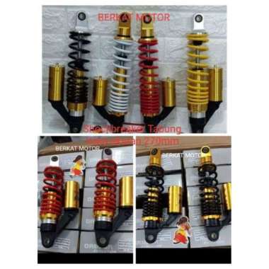 Yoko - Shockbreaker Motor Shock Tabung Atas Jupiter Z FIZR F1ZR Ukuran 270 MM Kuning