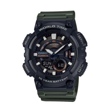 Casio Jam Tangan Pria [AEQ-110BW-9AVDF-AEQ-110W-1A2VDF-AEQ-110W-1BVDF-AEQ-110W-2AVDF-AEQ-110W-3AVDF]