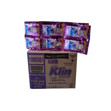 Promo Harga SO KLIN Liquid Detergent + Anti Bacterial Violet Blossom 22 ml - Blibli