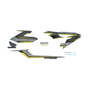 AHM Stripe Set R Sticker Body Kanan for Honda New CB150R StreetFire K15G Black Yellow