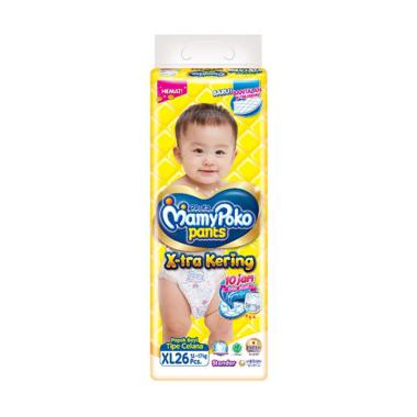 Promo Harga Mamy Poko Pants Xtra Kering XL26 26 pcs - Blibli