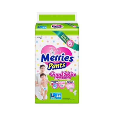 Promo Harga Merries Pants Good Skin L44 44 pcs - Blibli