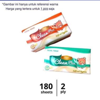 tissue clean plus 180 sheet