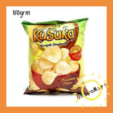 Kusuka Keripik singkong Rasa Balado Pedas / Keripik Spicy Balado 180gr