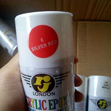 Rj London Hitam mengkilap Merah doff dop putih Biru kuning marun pernis metalik silver 150cc Silver 