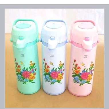 Termos Elephant 2.5Liter Termos Air Minum Panas Termos Pencet Tekan Gagang Termos Teh Termos Kopi Te