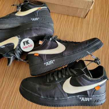 Air Force 1 Low Off White Off-White Black || white og volt yellow