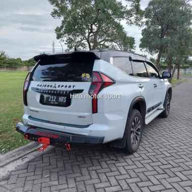Towing Pajero 2021 Model Rocker Bar Black