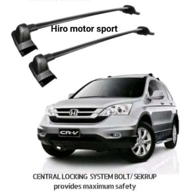 Cross Bar CRV Palang Tengah Black