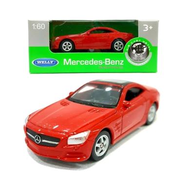 WELLY 52332W 2012 MERCEDES BENZ SL 500 RED 1-60 19