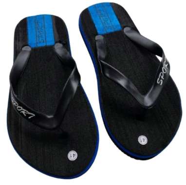 Sandal Jepit Pria & Wanita Distro Terbaru 39 biru