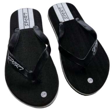 Sandal Jepit Pria & Wanita Distro Terbaru 40 putih