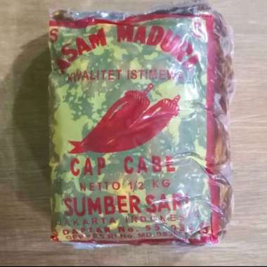 Asam Jawa Madura Cap Cabe 500gr / Asem Matang Asli