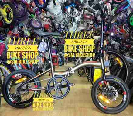 SEPEDA LIPAT UNITED STYLO SPORT 16 INCH BRONZE