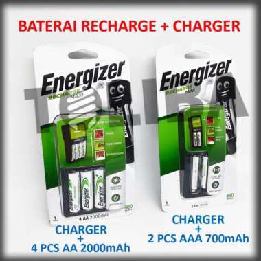alat baterai charger energizer/battery recharge AA 2000mAh AAA 700mAh alat + AA(A2)