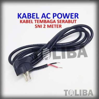 kabel ac buntung kabel power ac kabel sambung pompa stopkontak listrik