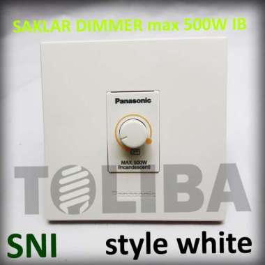 saklar dimmer ib panasonic 500w peredup cahaya lampu /saklar minimalis