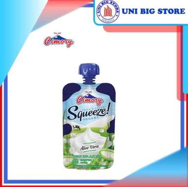Promo Harga Cimory Squeeze Yogurt Aloe Vera 120 gr - Blibli